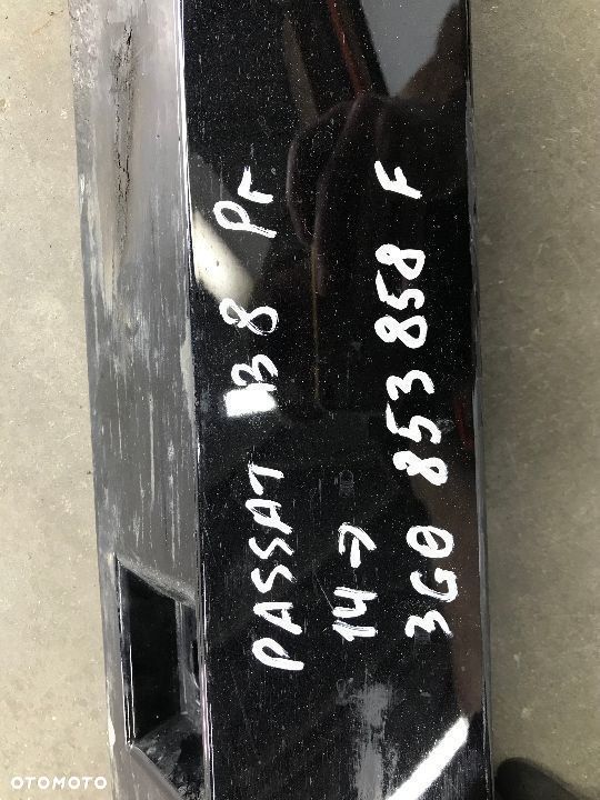 Nakładka progu Vw Passat B8 14-24r. prawa listwa próg zewnętrzny 3G0853858F - 7