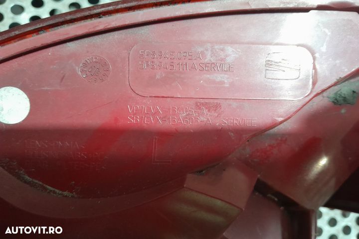 Lampa / Tripla stop stanga pe aripa 5P8945095A 5P8945095A Seat Altea - 3