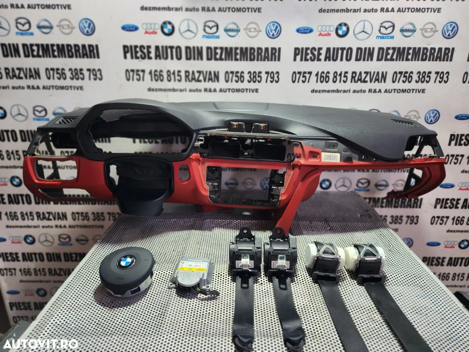 Plansa Bord Kit Airbag Volan M Paket Bmw F30 F31 F32 F33 F34 F36 F86 Seria 3 Seria 4 Volan Stanga M - 5