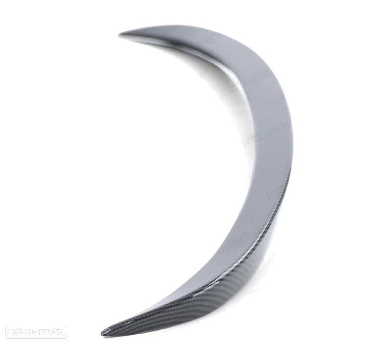 AILERON LIP SPOILER TRASEIRO BMW E90 05-12 LOOK M3 CARBONO - 4