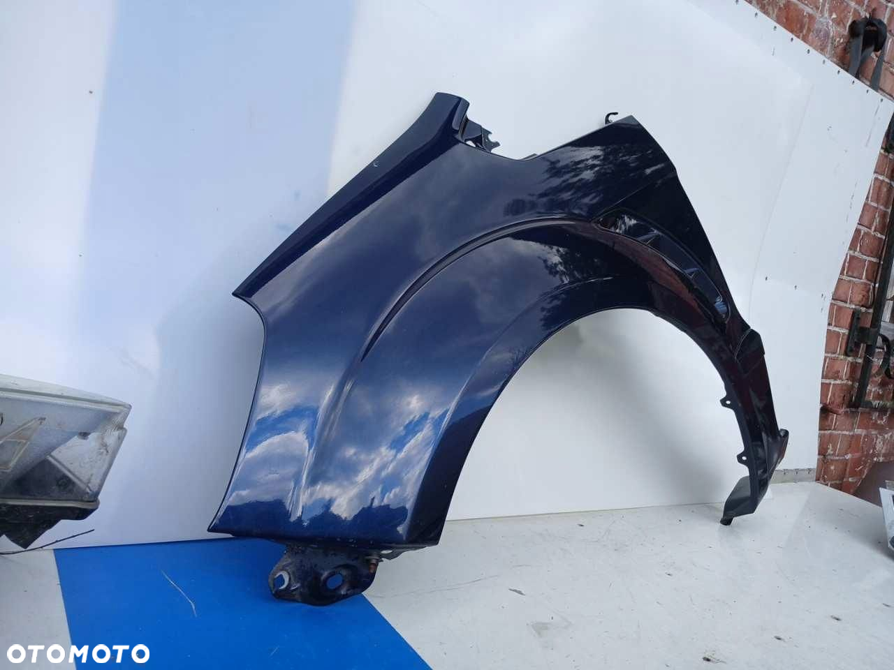 BŁOTNIK PRZEDNI LEWY FORD S-MAX MK1 GRANATOWY LEWY LAKIER E6 ZERO RDZY - 2