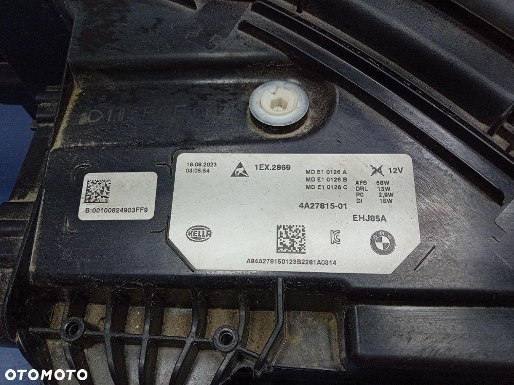 BMW IX1 X1 U11 REFLEKTOR LEWY PRZÓD LAMPA PRZEDNIA FULL LED 4A27815 - 5
