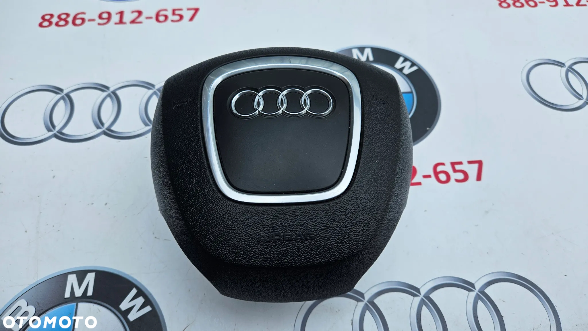 Audi A3 8P 5D Sportback 2005 rok Poduszka kierowcy 4 RAMIENNA pasażera Pasy bezpieczeństwa Airbag 8P0880201AS 8P4857705B 8P4857706C 8P0880202 - 10