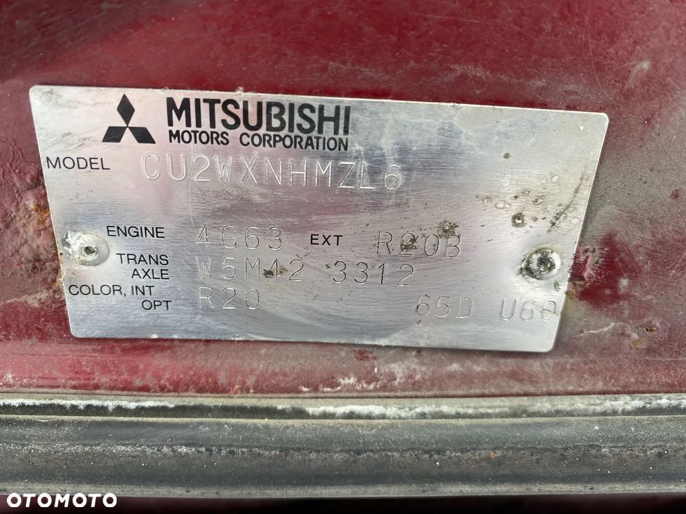 Mitsubishi Outlander I 01-08r wszystkie cześci MASKA ZDERZAK LAMPA - 6