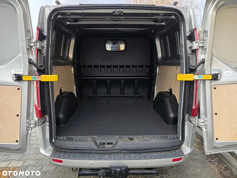 Ford TRANSIT CUSTOM 170 KM M6 Limited DCiV 290 L2 5 osobowy Brygadowy Krajowy I Właściciel Serwisowany Drzwi przesuwne z dwóch stron - 15