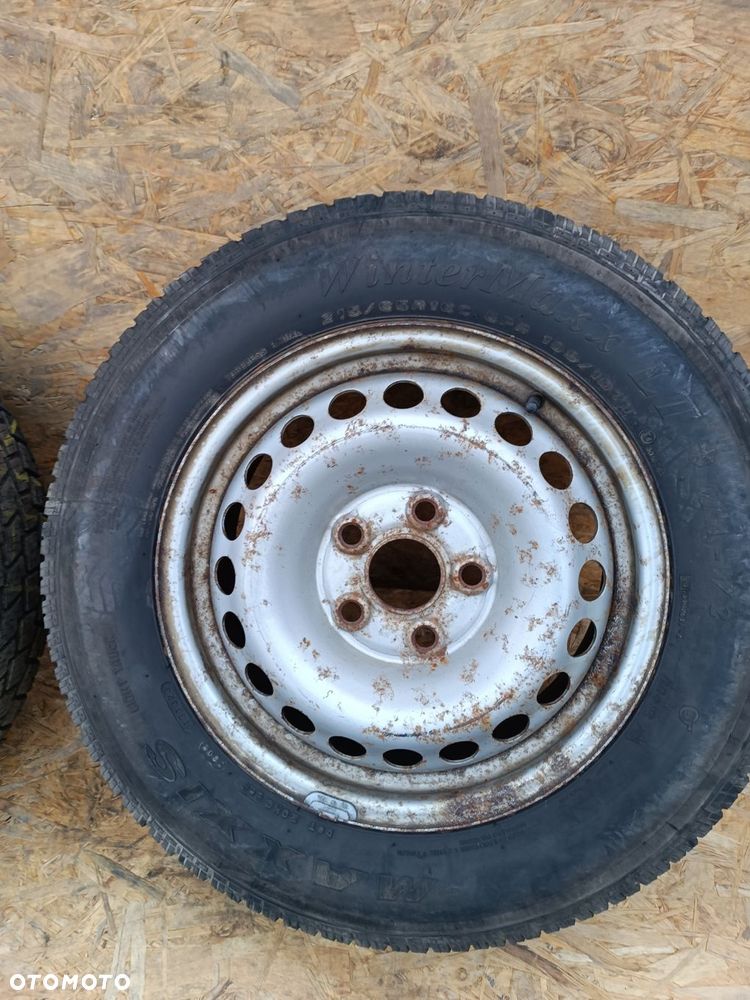 FELGI stalowe  5x120 fi65 4SZTOpony VinterMaxx 215/60R16C 8mm - 15