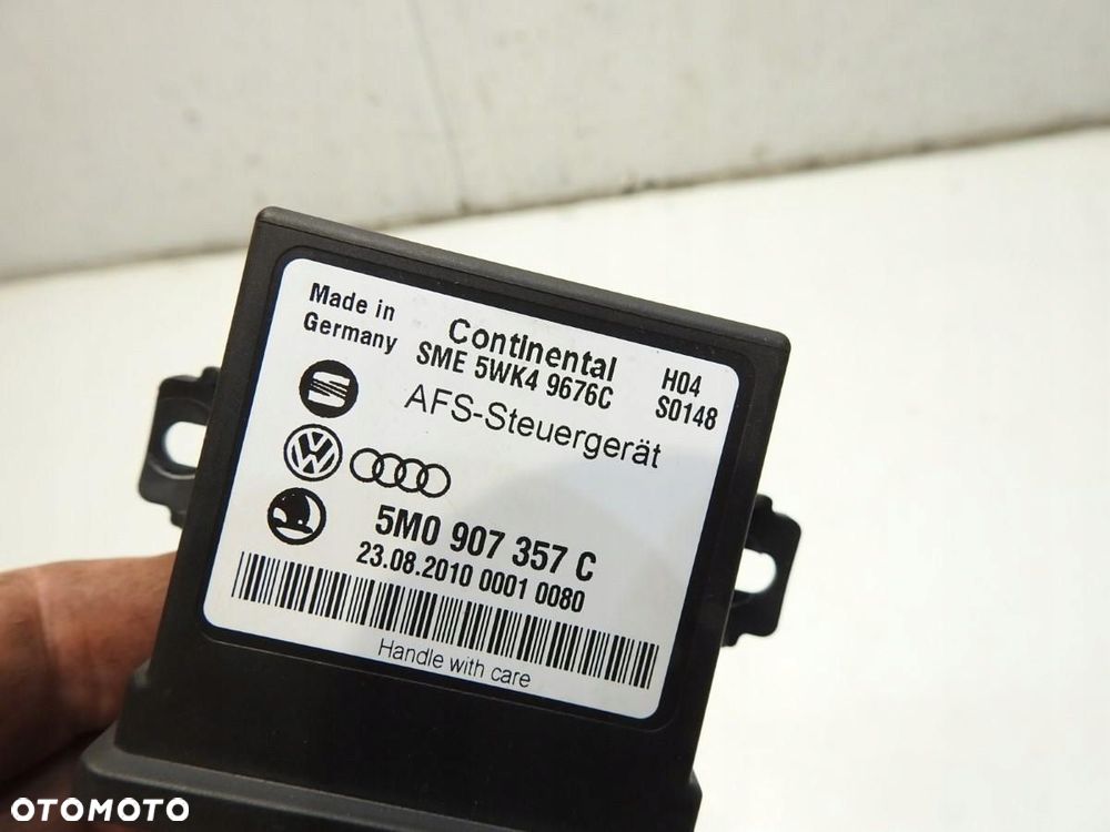 MODUŁ STEROWNIK ŚWIATEŁ VW PASSAT B6 LIFT 5M0907357C 5WK49676C - 5
