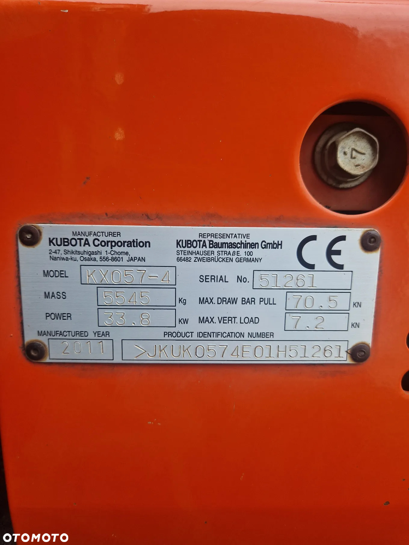 Kubota KX 057-4 - 6