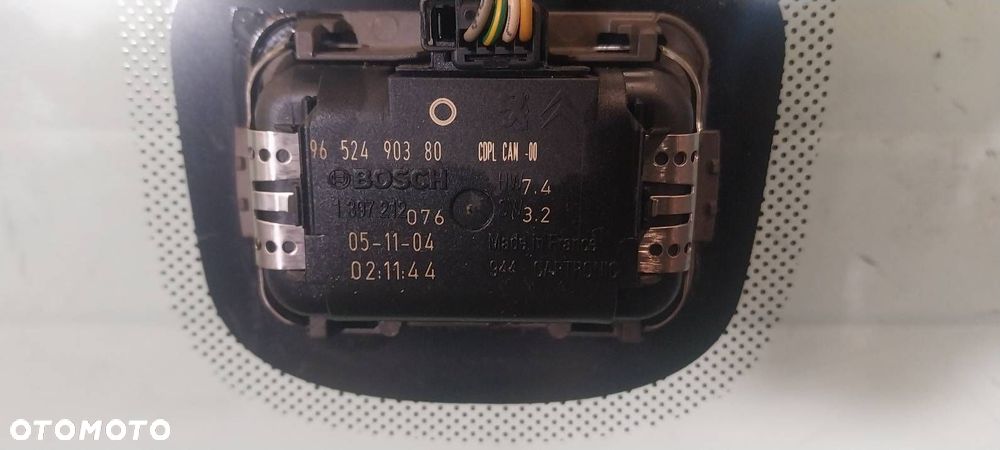 SZYBA CZOŁOWA PRZEDNIA Z CZUJNIKIEM SENSOR PEUGEOT 407 I 9652490380 - 3