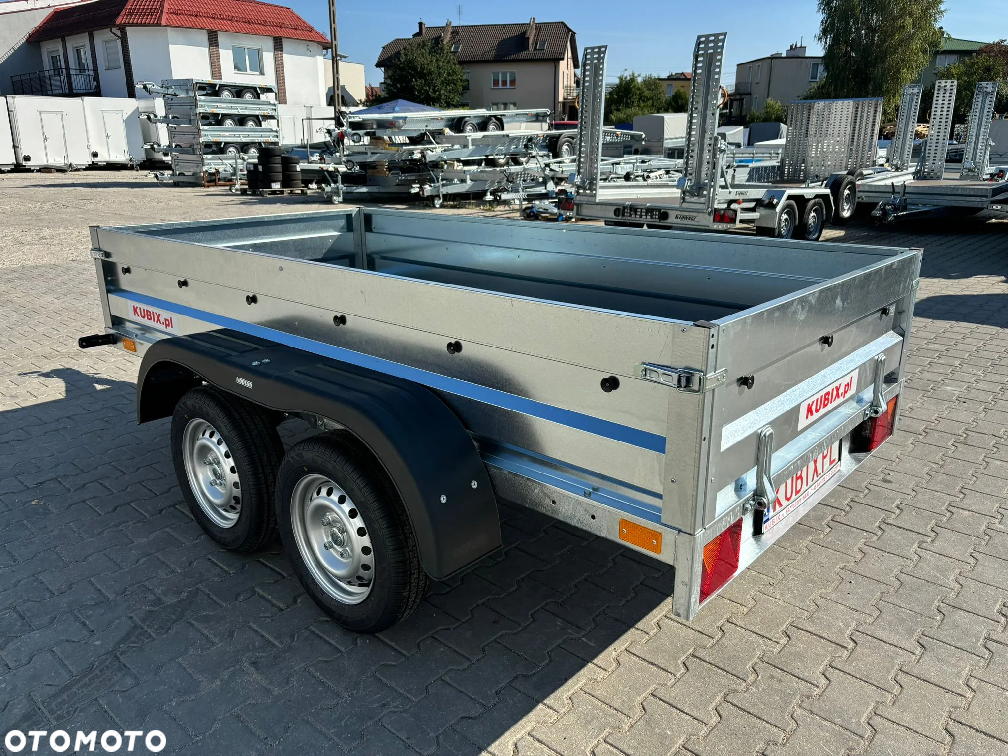 Neptun PRZYCZEPA 263x129x40, 2 OSIE, UCHYŁ - DOSTAWA POD DOM! - 13