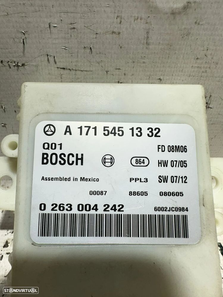 .Modulo Bosch Unidade de Controlo Assistência de Estacionamento PDC Mercedes Benz A1715451332 2004 - 2011 - 8