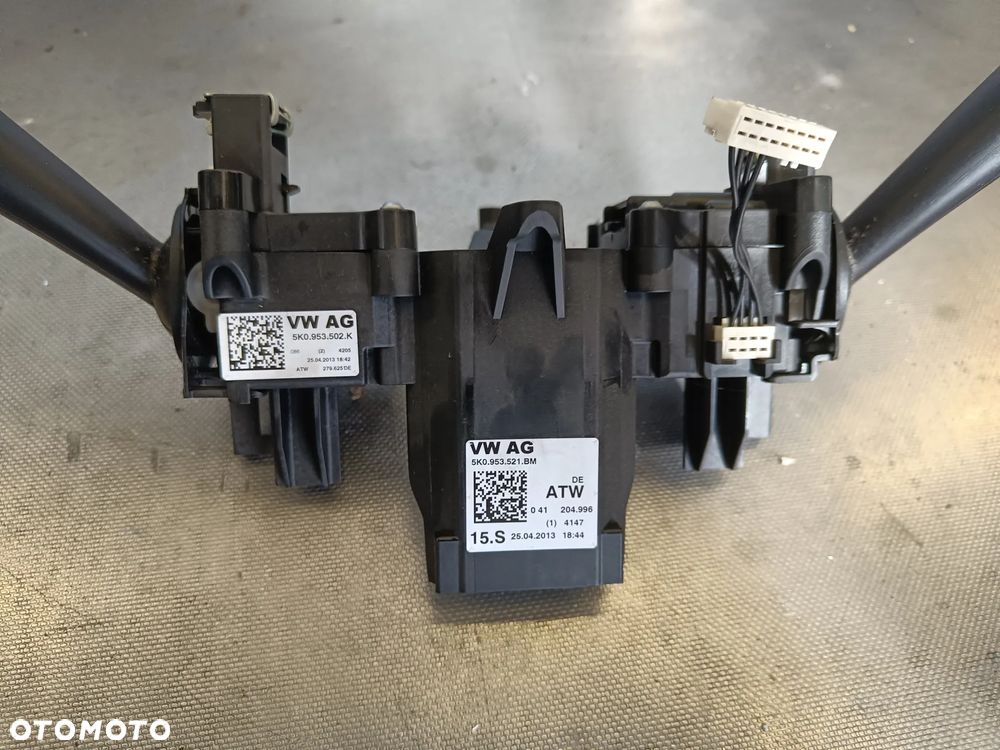 Przełącznik Zespolony VW Tiguan Passat Skoda Octavia Seat Leon Audi Manetka 5K0953521BM - 5