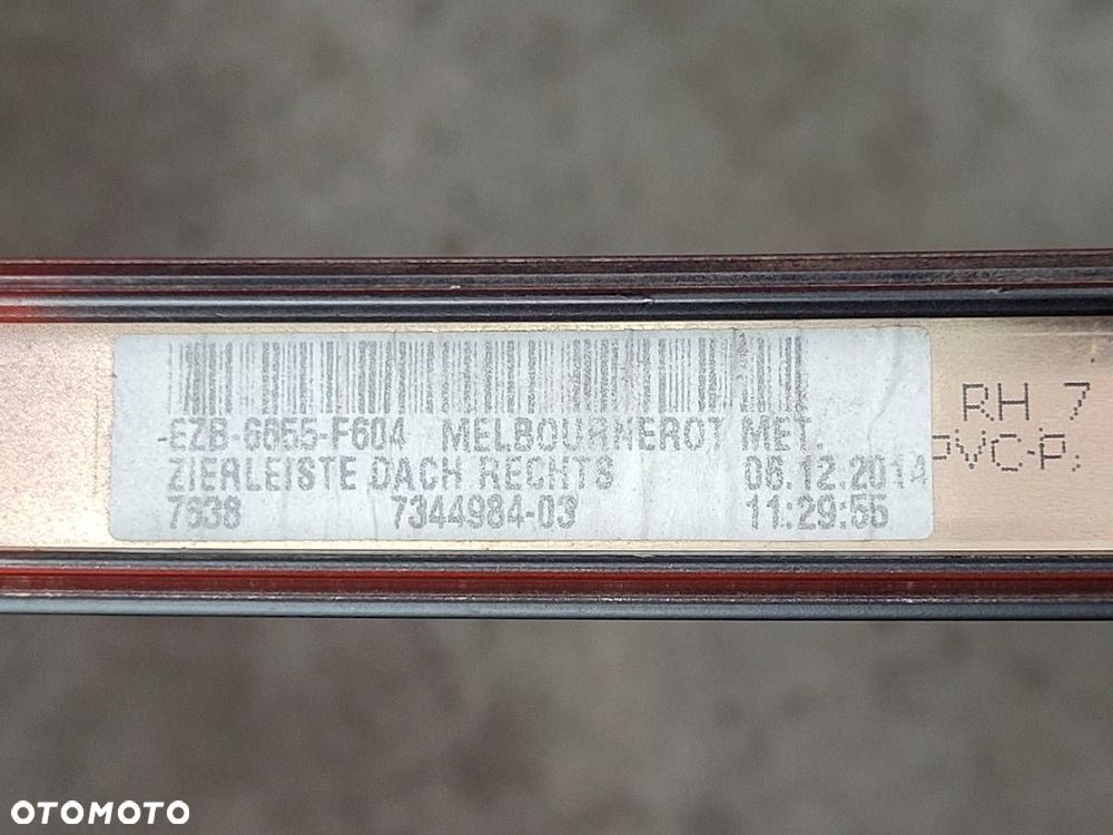 LISTWA DACHOWA PRAWA A75 BMW 3 F34 GT 7344984 - 8