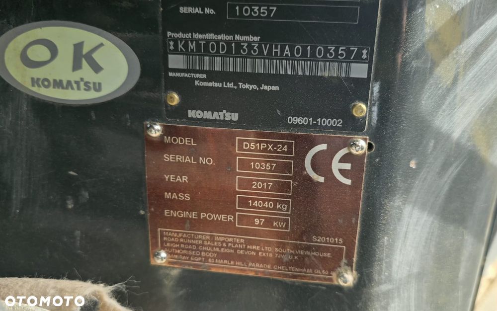 Komatsu d51 - 10