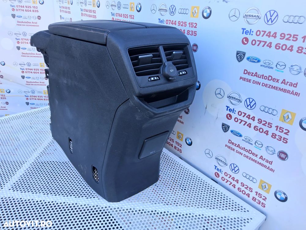Cotiera Peugeot 3008 an 2016-2024 cotiera centrala suport pahare Peugeot 3008 - 3