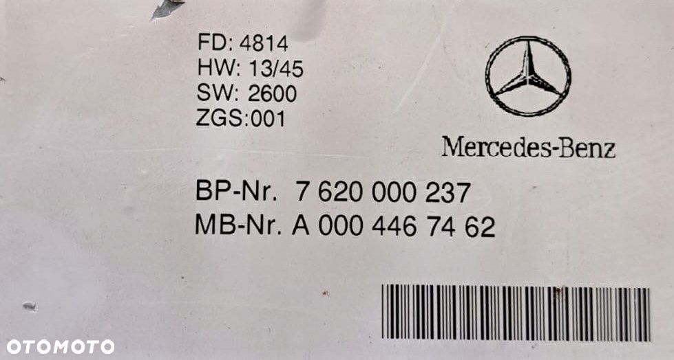 RADIO MERCEDES ACTROS MP4 - 4