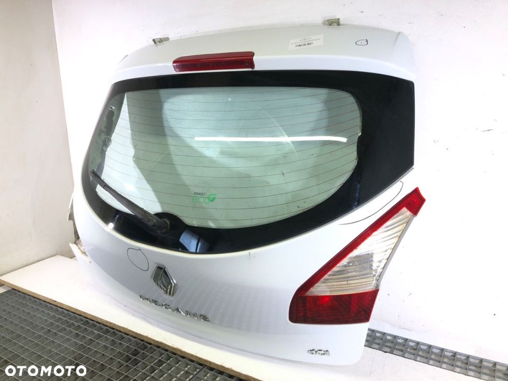 KLAPA TYŁ  RENAULT MEGANE III Hatchback Van (BZ_) 2008 - 2015 1.5 dCi (BZ0D, BZ1G, BZ1F, BZ1M, - 2