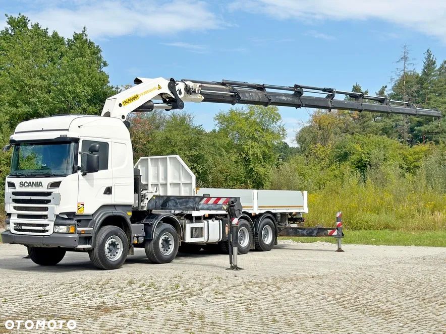 Scania R 500 * SKRZYNIA 6,20 m + PK 88002 - EH G + PILOT * 8x4 *STAN BDB - 2