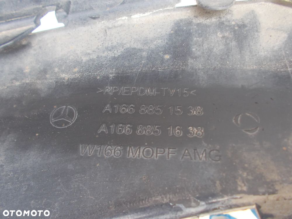 MERCEDES A1668851638 GLE W166 ZDERZAK PRZÓD  SUV MOPF AMG 15-19 - 6