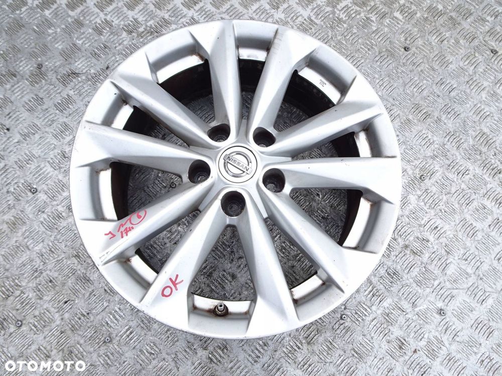 alufelga nissan qashqai j11 17" 5x114.3 et 40 - 1