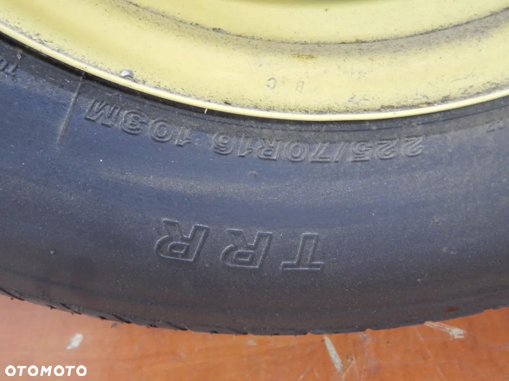 koło dojazdowe zapas R16 Suzuki Grand Vitara II 05-14 Łuków części - 7
