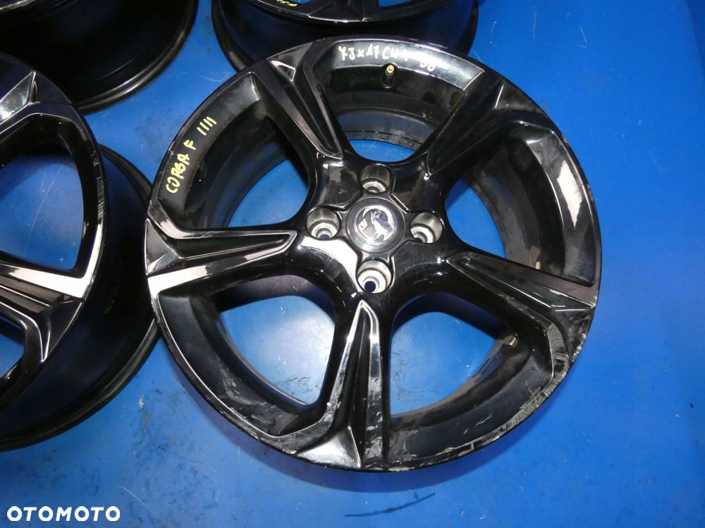 OPEL CORSA F FELGI ALUMINIOWE R17 17'' 4x108 ET-38 KOMPLET - 5