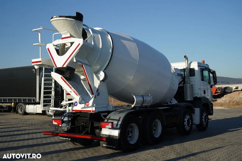 MAN TGS 32.420 / 8x4 / BETONIERĂ FRUMECAR / BETONIERĂ 9 M3 - 4