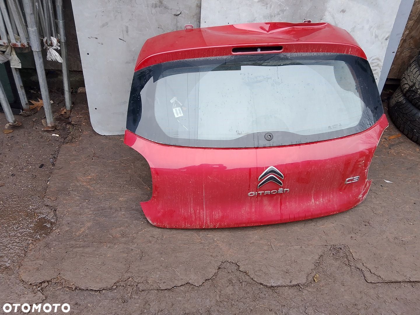 Szyba Klapy Tył Citroen C3 III - 1
