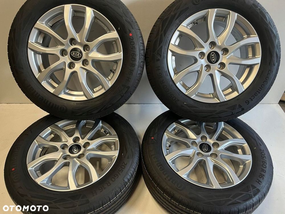 KIA CARENS XCEED NIRO FELGI KOŁA LETNIE 6.5JX16 ET42.5 5X114.3 205/60/16 - 1
