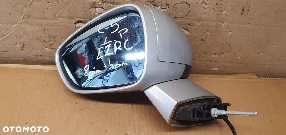 Lusterko lewe elektryczne 12 PIN 8+4 PIN Citroen C5 III UK EZRC - 7
