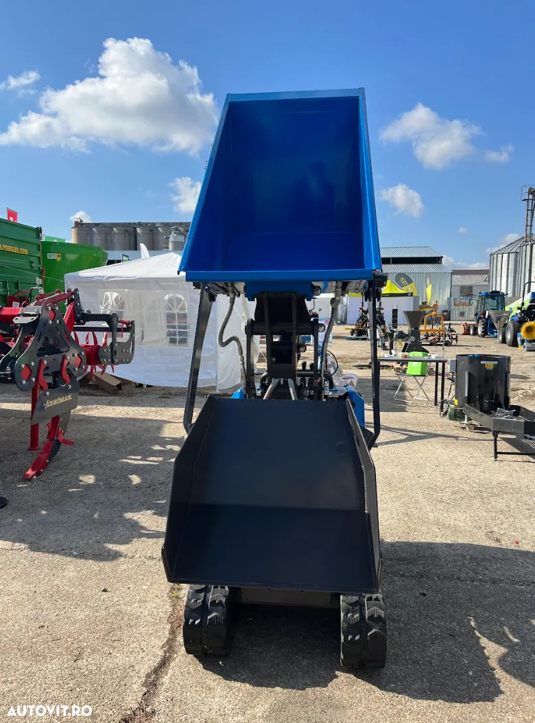 Alta Basculantă cu șenile și basculare completă Graecus HT800FL-PRO, cutie viteze hidrostatică, 14CP - 4