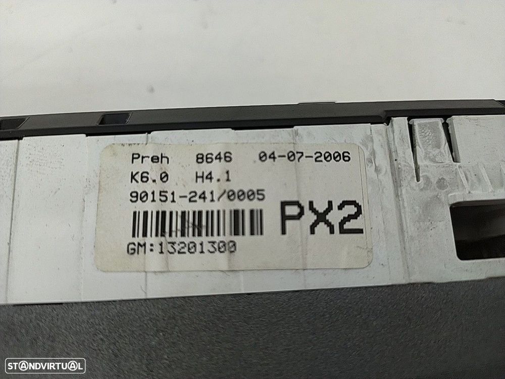 Comando Ar Condicionado/Ac Opel Astra H (A04) - 4