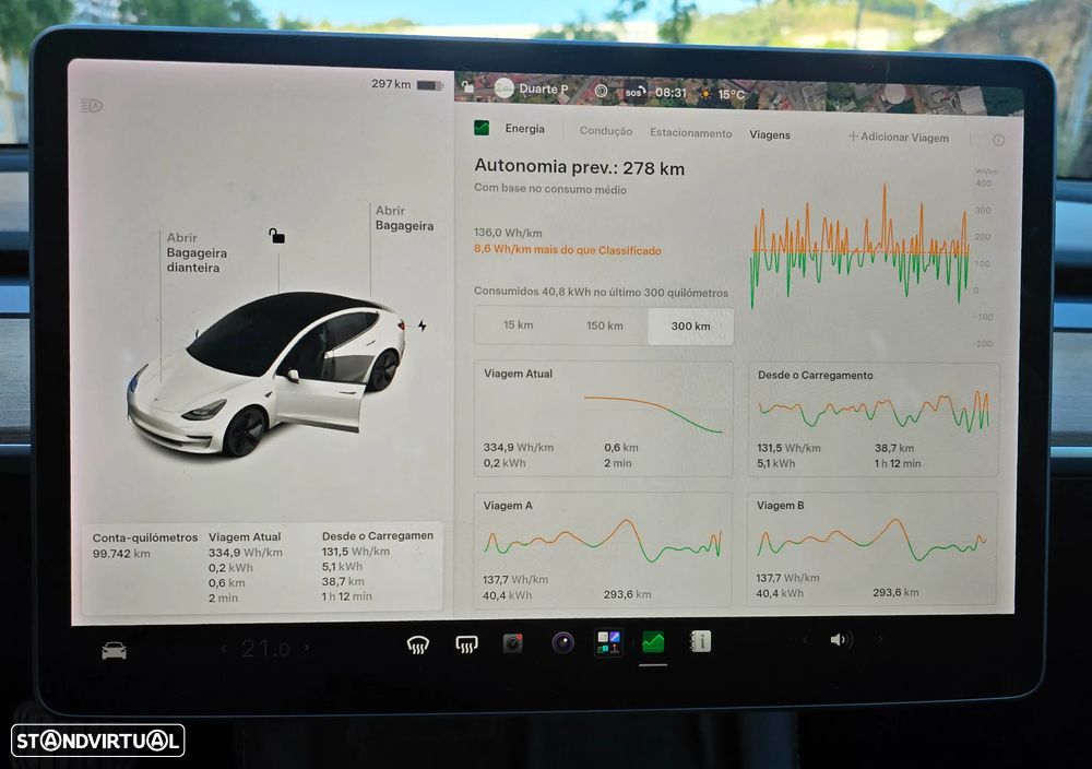 Tesla Model 3 Tração Traseira - 15