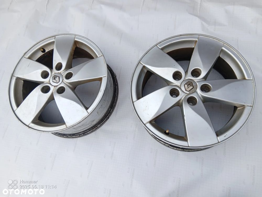 MEGANE III SCENIC 3 felga aluminiowa R16 ET47 - 1