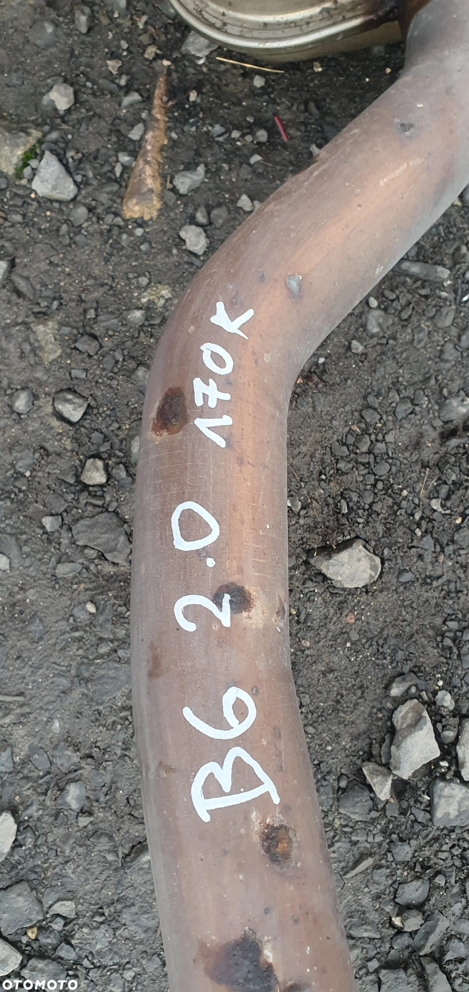 Tłumik końcowy środkowy wydech VW Passat B6 2.0 TDI 3C0253611AF 3C0253211M - 11