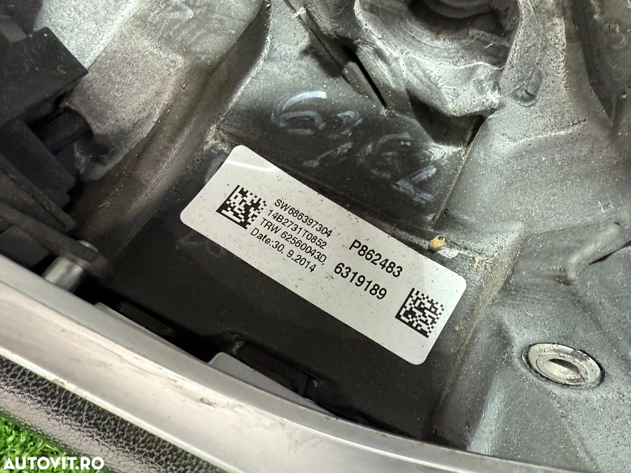 VOLAN PIELE BMW F20 SERIA 1 116D LCI 2.0 DIESEL 1.6 BENZINA 2014 COD OEM 32302230190 2011-2019 - 8