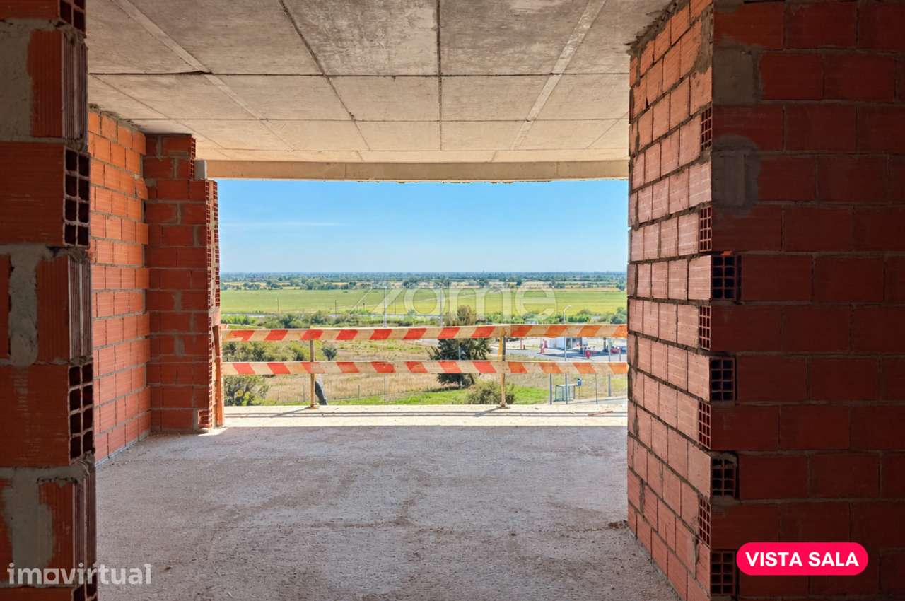 Apartamento T2 novo com varandas e garagem box na Azambuja - Grande imagem: 3/12