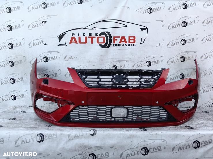Bara fata Seat Leon 3 FR Facelift an 2017-2020 Gauri pentru 4 senzori si spalatoare faruri - 1