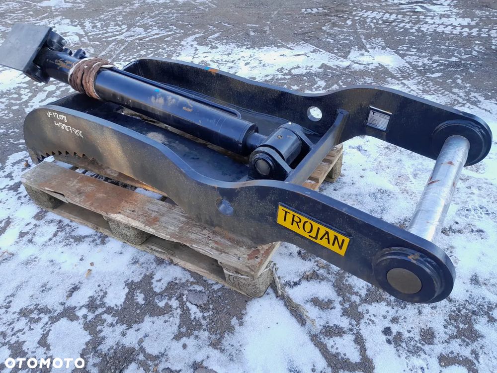 Łapa dociskowa hydrauliczna, chwytak wyburzeniowy, kciuk, pazur do koparki fi80mm. - 7