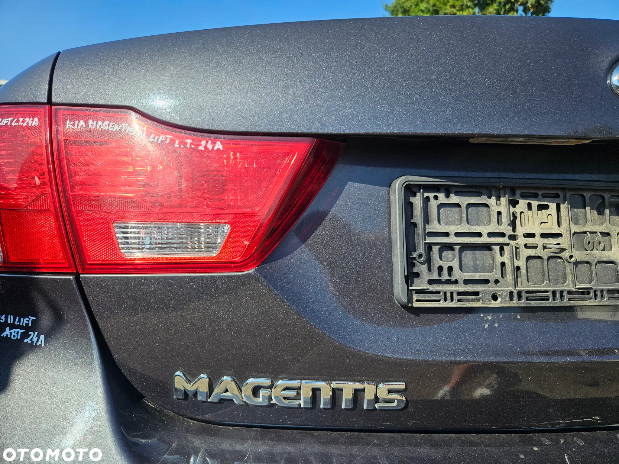 KIA MAGENTIS II LIFT KLAPA BAGAŻNIKA ABT SEDAN - 10
