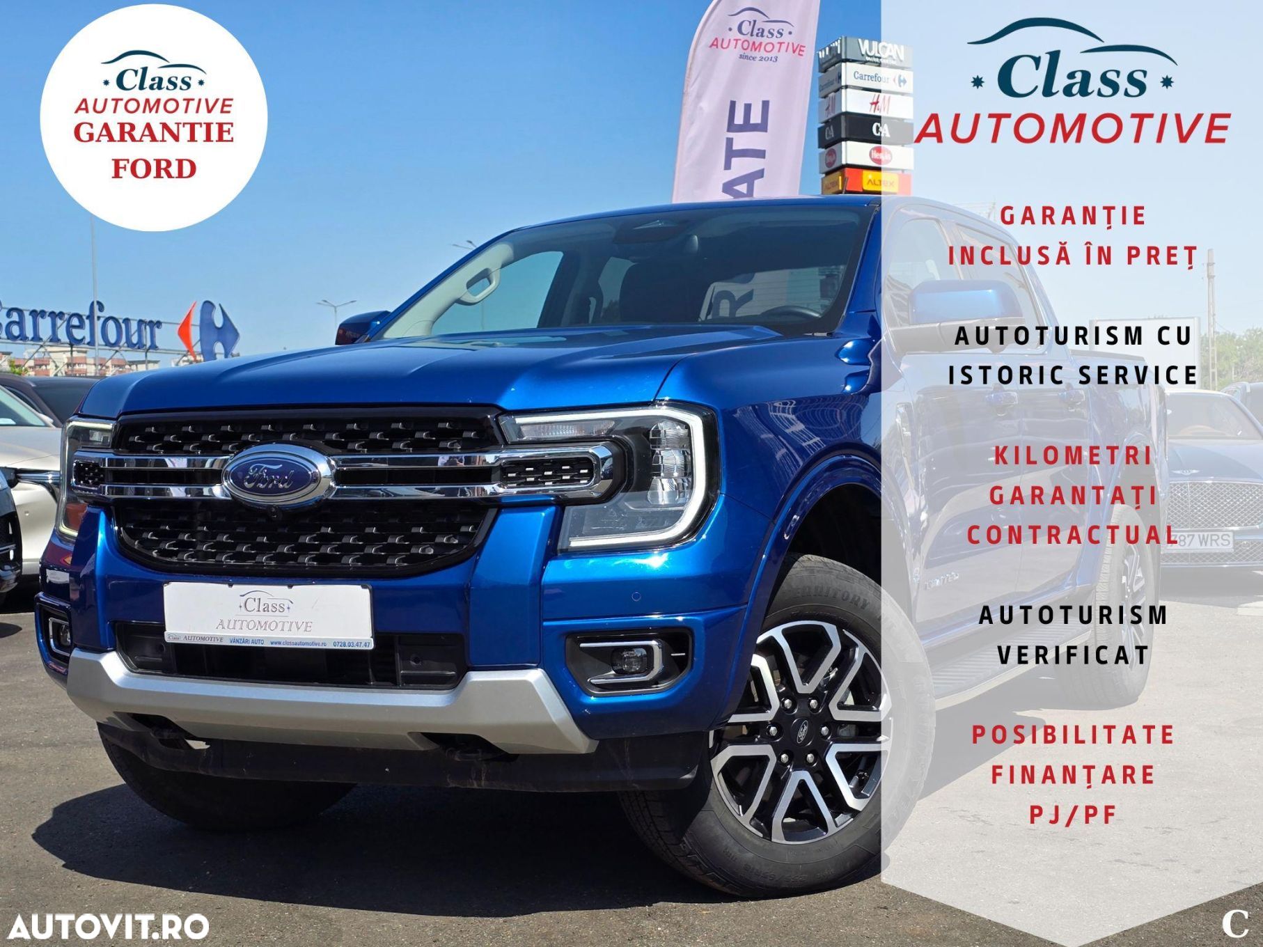 Ford Ranger Pick-Up 2.0 TD 205 CP 10AT 4x4 Double Cab Limited - 1
