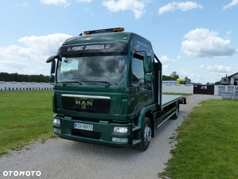 MAN TGM 15.290 POMOC DROGOWA / AUTOLAWETA / SPECJALNY / EURO 5 BEZ ADBLUE / ŁAD. 8300 KG / SUPER STAN - 2