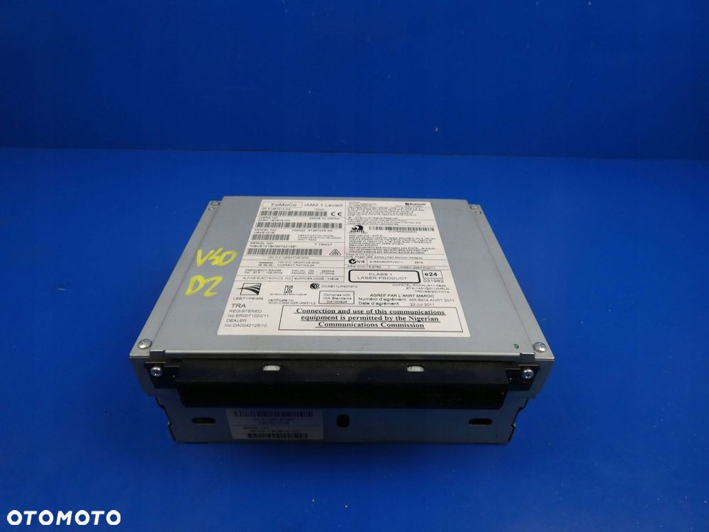 VOLVO V40 II RADIO FABRYCZNE NAWIGACJA CZYTNIK - 1