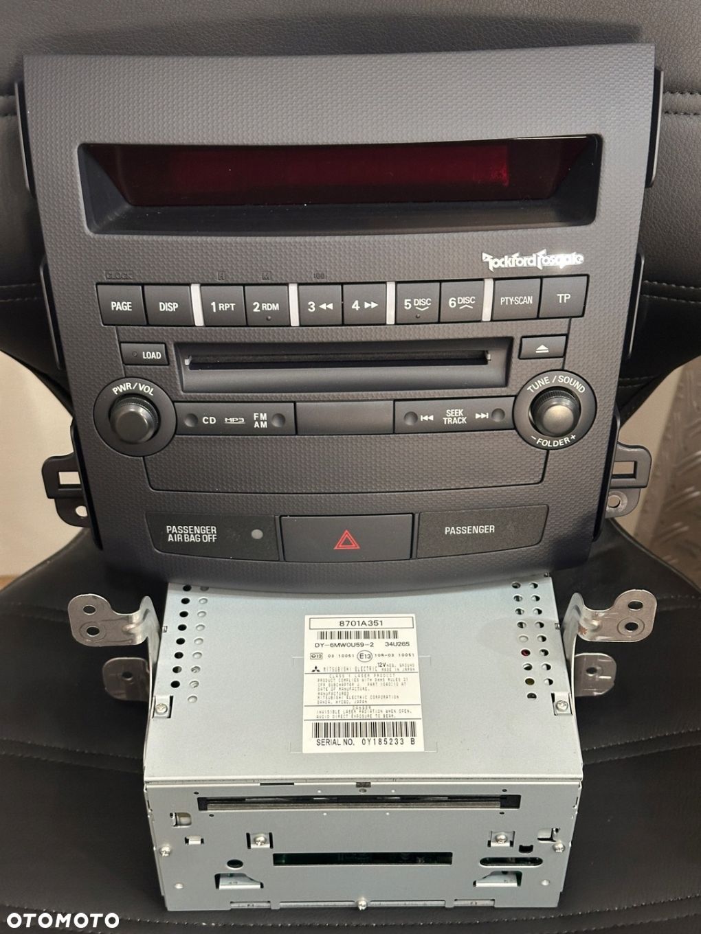 Radio CD PANEL MITSUBISHI OUTLANDER II 2 8701A215 SUPER STAN - 1