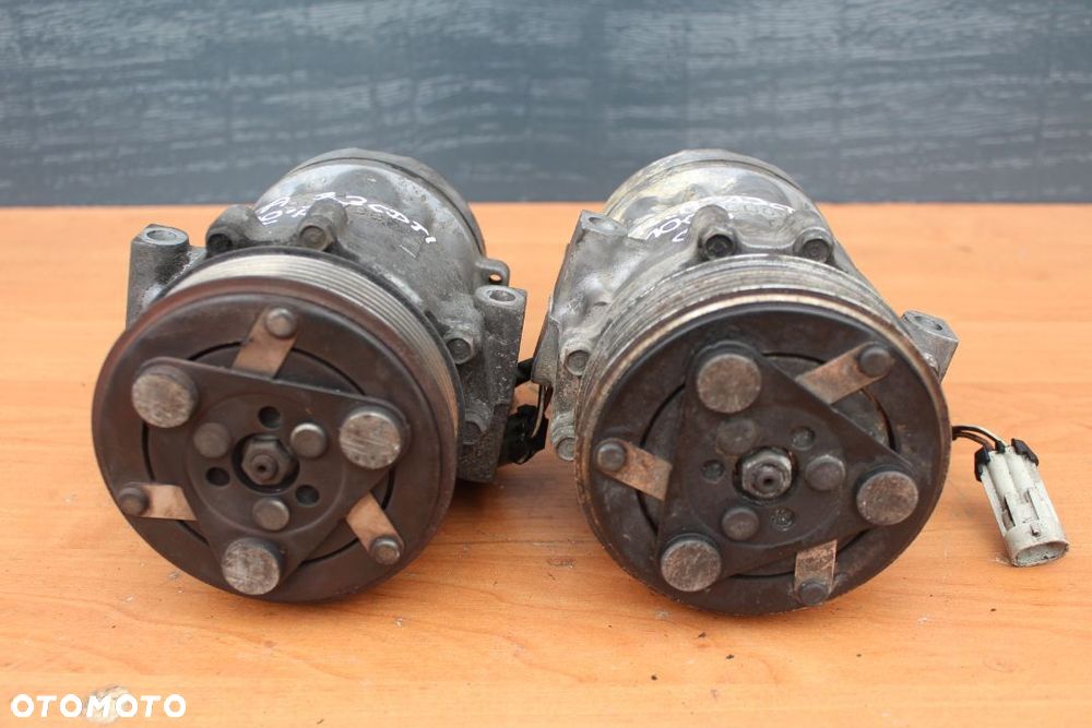 SPRĘŻARKA KLIMATYZACJI OPEL MERIVA A CORSA C COMBO 1.3 CDTI 13197538 GW2 SANDEN - 6