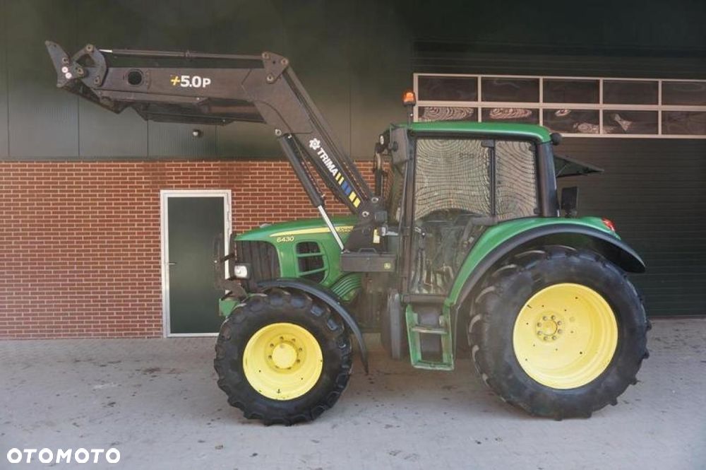 John Deere John Deere 6430 ładowacz czołowy trima CIĄGNIK FARMOWY ,2008 - 2