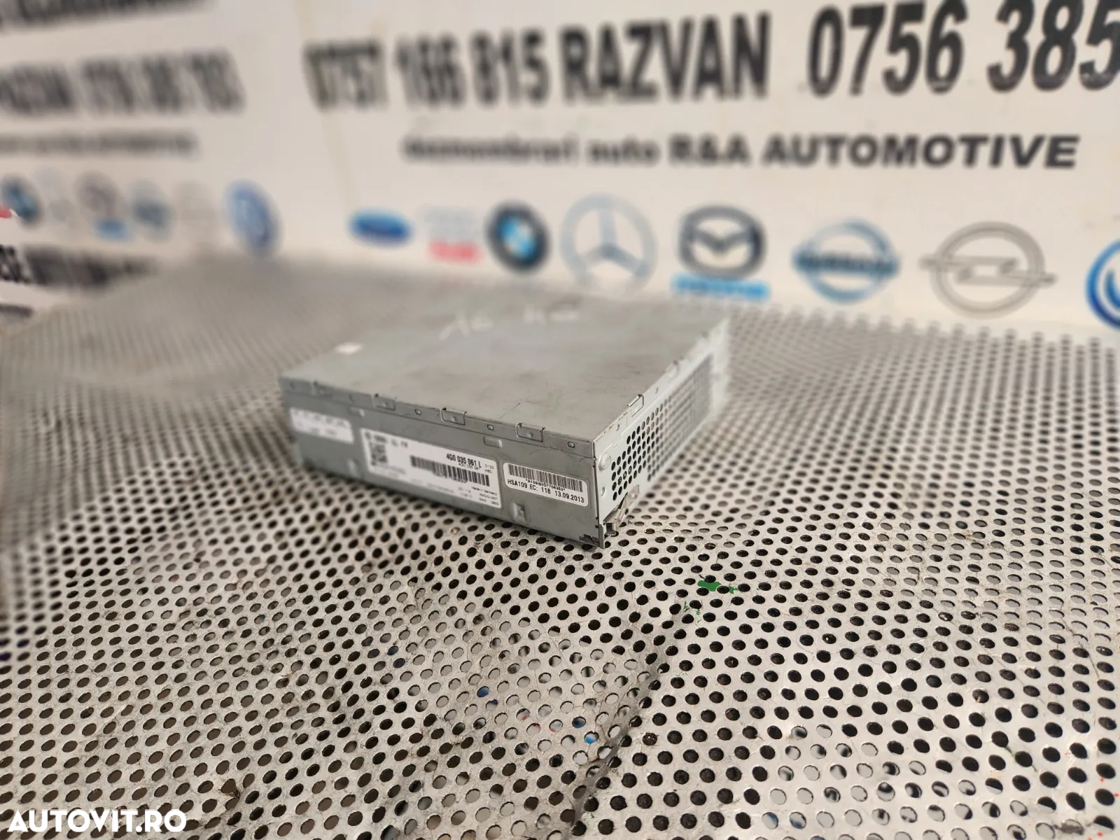 Unitate MMI Radio Box Navigatie Audi A4 B8 A5 A6 C7 A7 Q5 Etc. DUPA 2008 Cod 4G0035061L Dezmembrez Audi - Dezmembrari Arad - 2