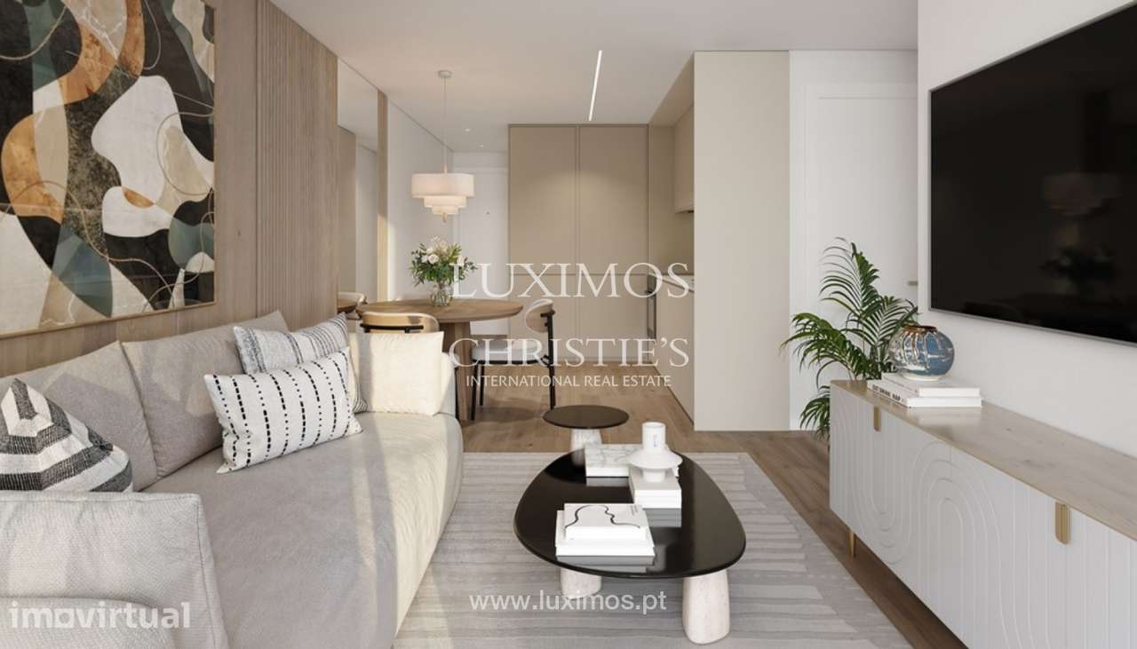 Apartamento T1+1 com varanda à venda perto da praia em Matosinhos - Grande imagem: 3/22