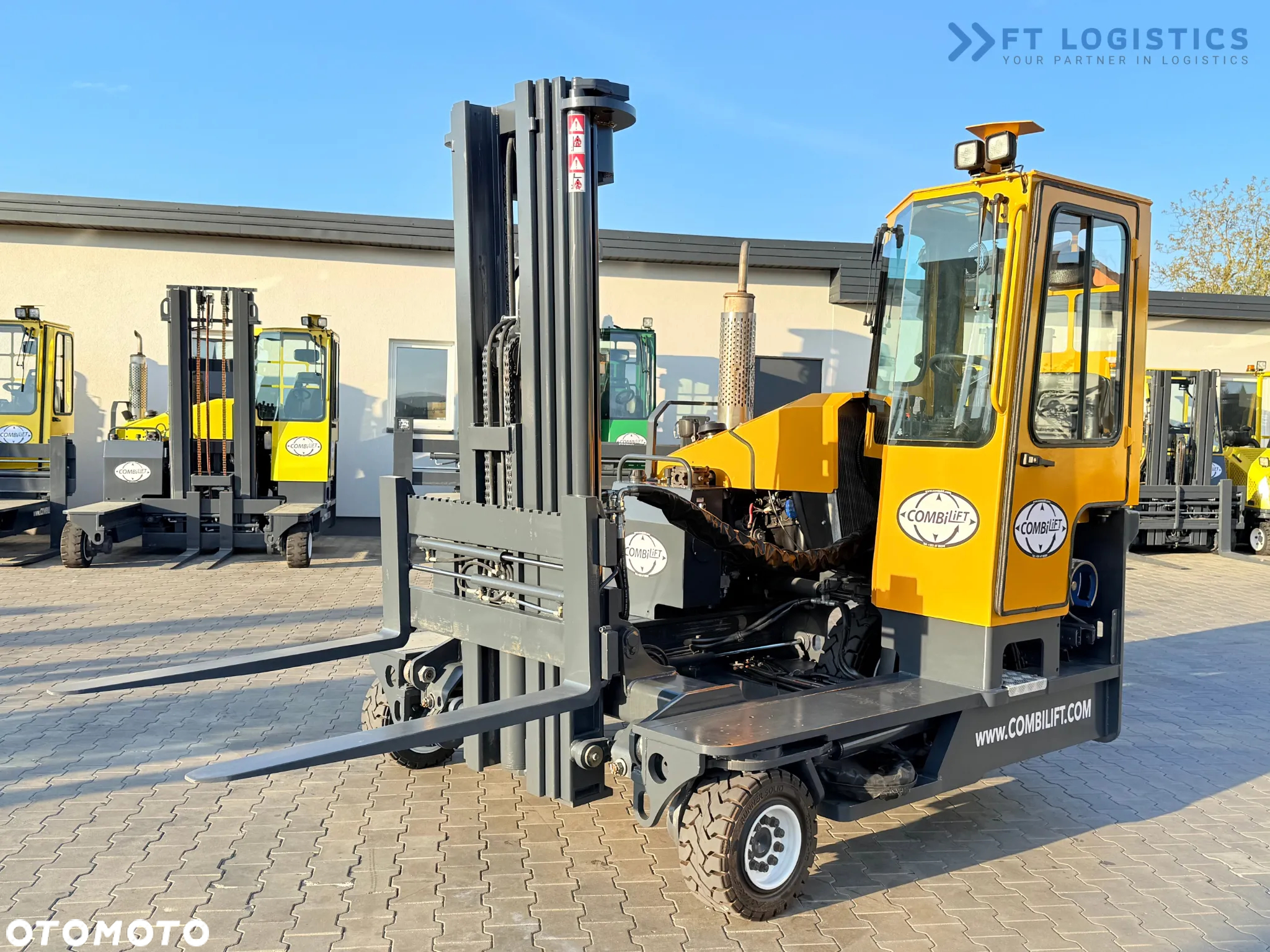 Combilift C4000 / GAS / TRIPLEX - 5600MM / WOLNY SKOK / PRZESUW WIDEŁ / JAK NOWY - 16