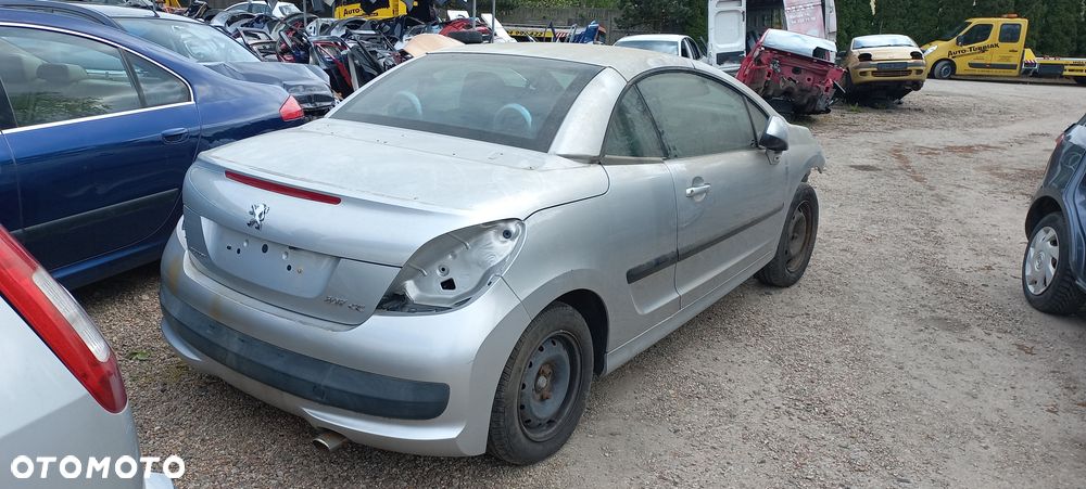 Peugeot 207 CC klapa bagażnika kompletna góra i dół - 2